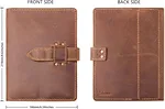 Leather pencil holder